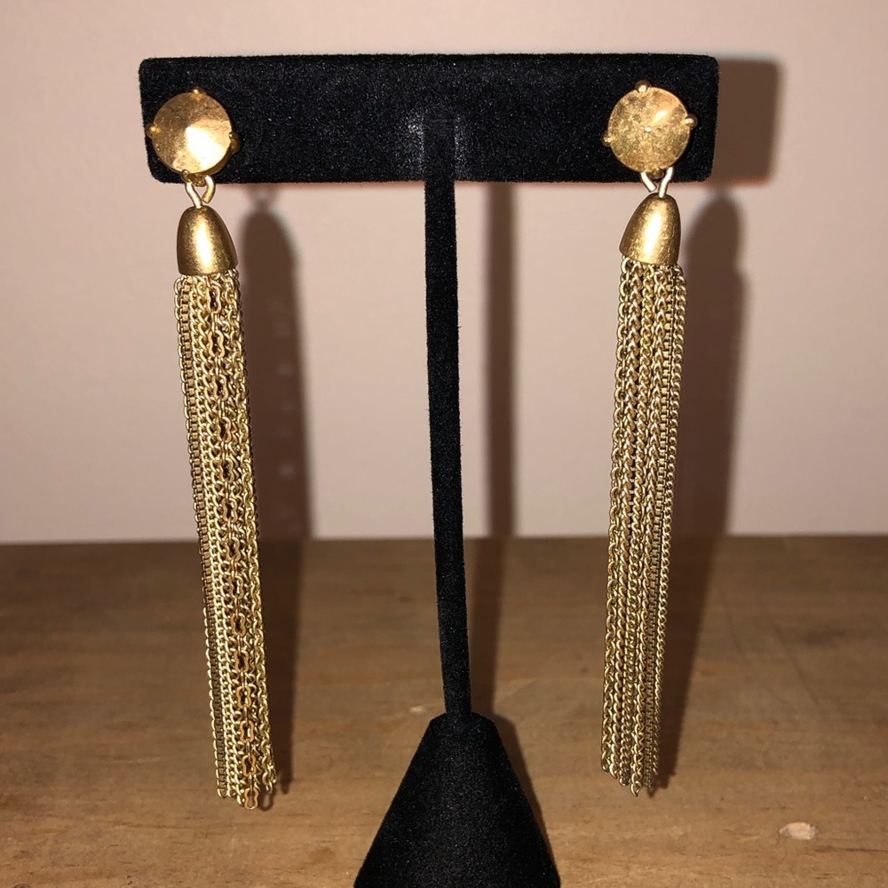 Convertible tassel earrings